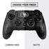 NFL San Franciso 49ers Black & White PlayStation Scuf Vantage 2 Controller Skin